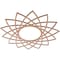 Ekena Millwork Eleanor Wood Fretwork Pierced Ceiling Medallion, Cherry, 24"OD x 9 1/4"ID x 1/4"T CMWP24X24X0250EACH - alternate 5